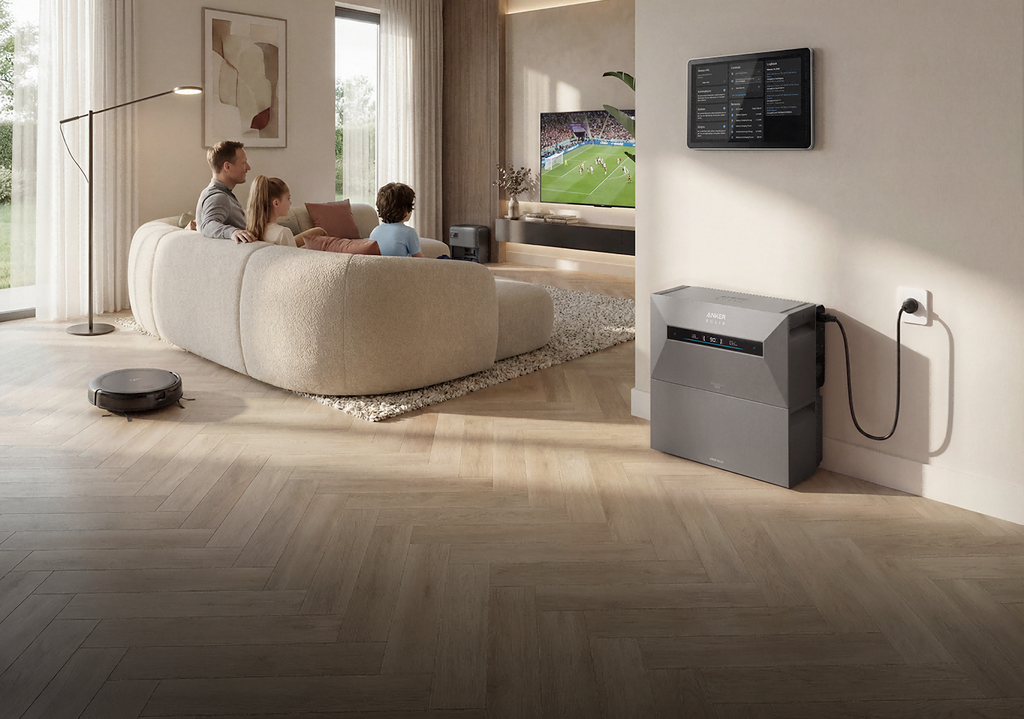 Anker SOLIX Solarbank Max AC plug-and-play thuisbatterij